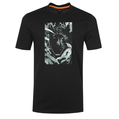 BOSS Te_Animali T-Shirt in Black