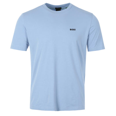 BOSS Tee 8 T Shirt in Sky Blue