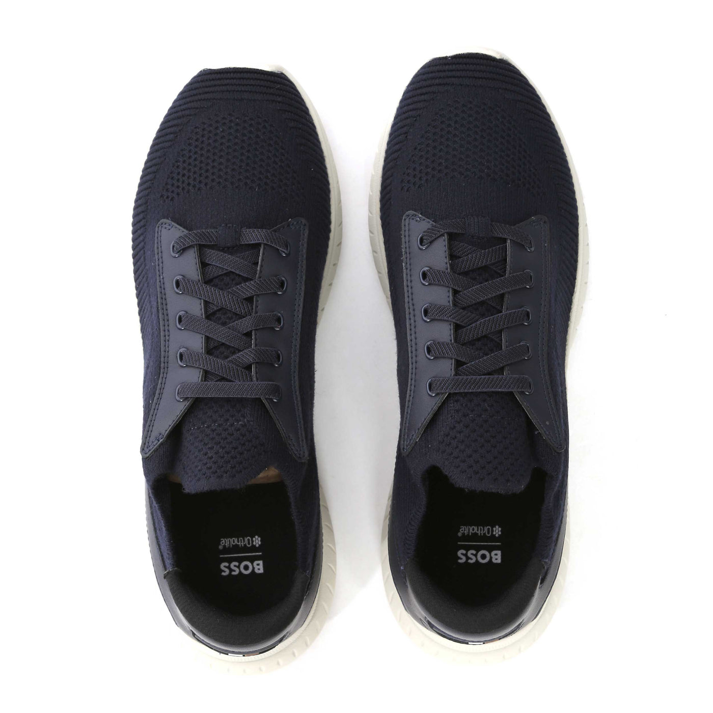 BOSS Titanis Slon knwal Trainer in Dark Blue top