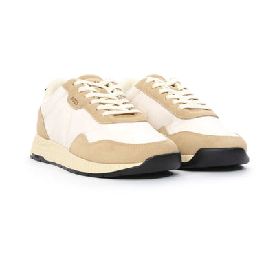 BOSS Titanium Runn sdnysi Trainer in Light Beige Pair