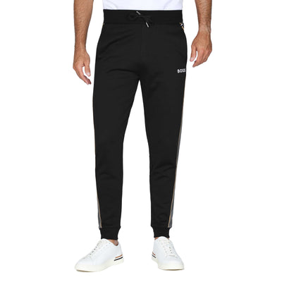 BOSS Tracksuit Pant Sweatpant in Black