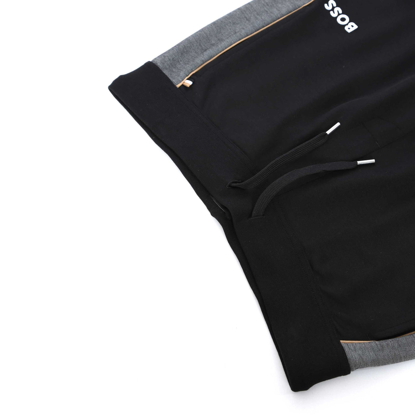 BOSS Tracksuit Pant Sweatpant in Black Waist