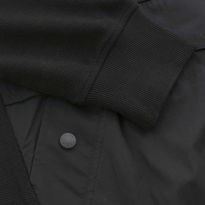 BOSS Ze_hood Hoodie Sweat Top in Black Cuff
