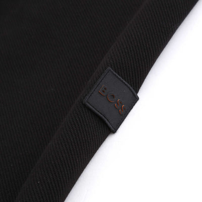 BOSS Ze_hood Hoodie Sweat Top in Black Logo
