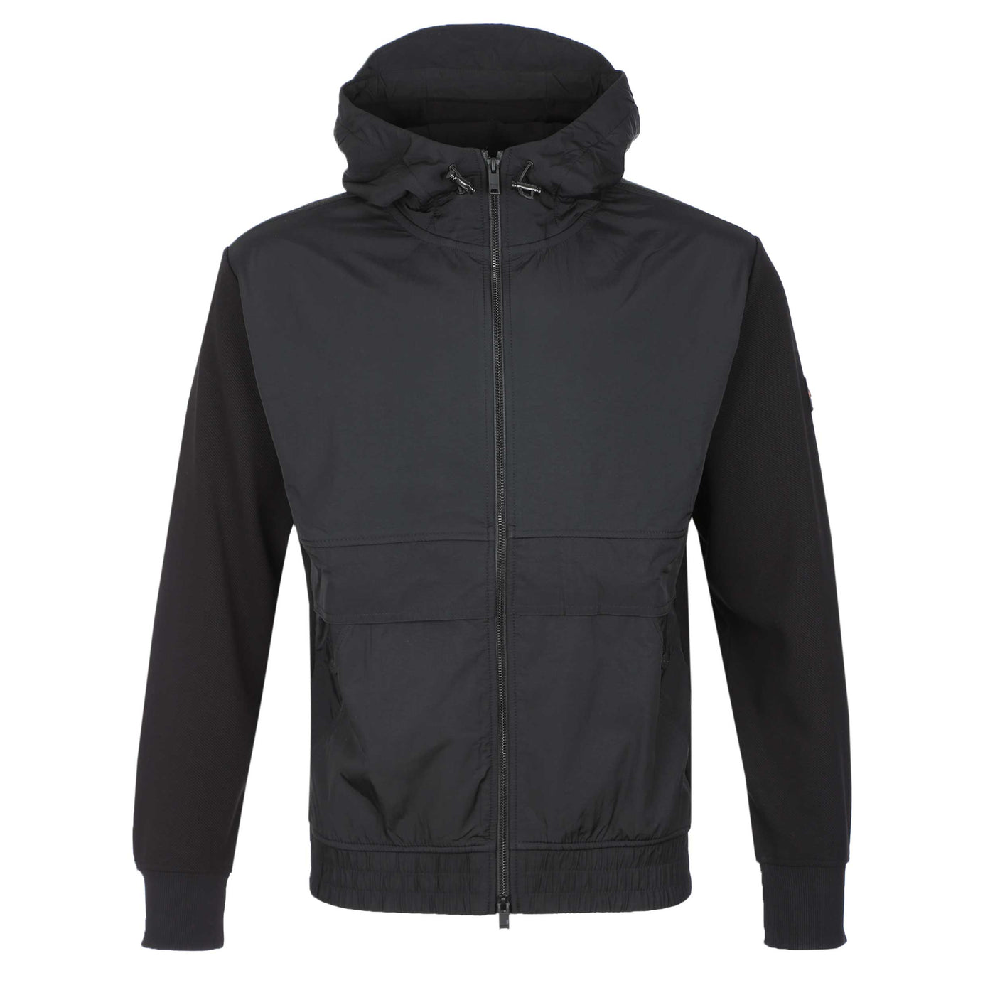 BOSS Ze_hood Hoodie Sweat Top in Black