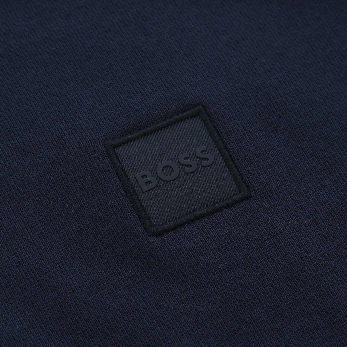 BOSS Zetrust Sweat Top in Navy Logo