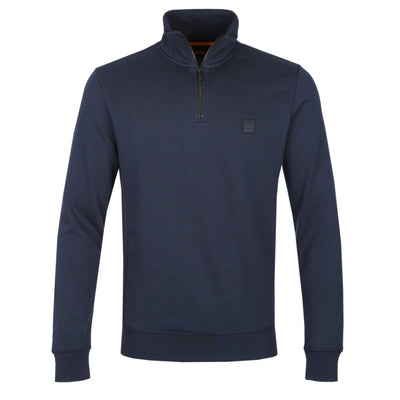 BOSS Zetrust Sweat Top in Navy