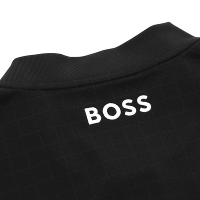 BOSS Softshel The Open 25 Jacket in Black Nape Logo