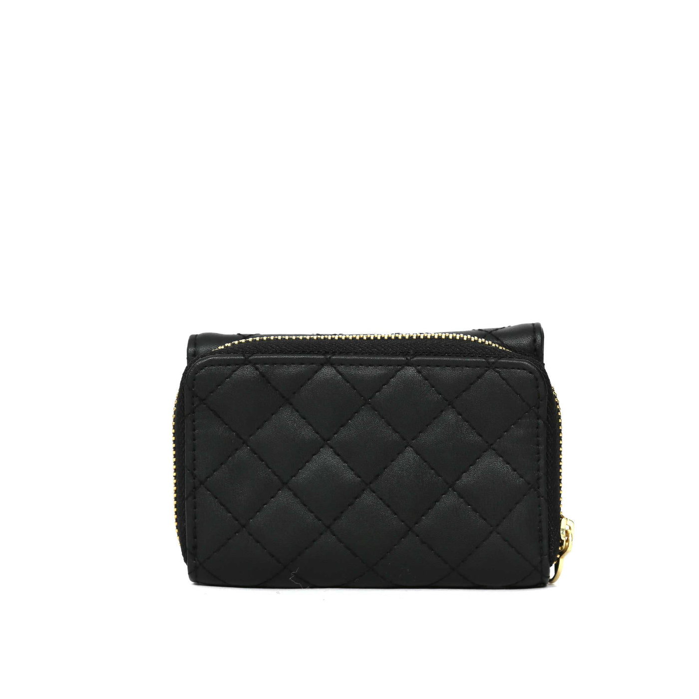 Barbour Aurora Tri Fold Ladies Purse in Black Back