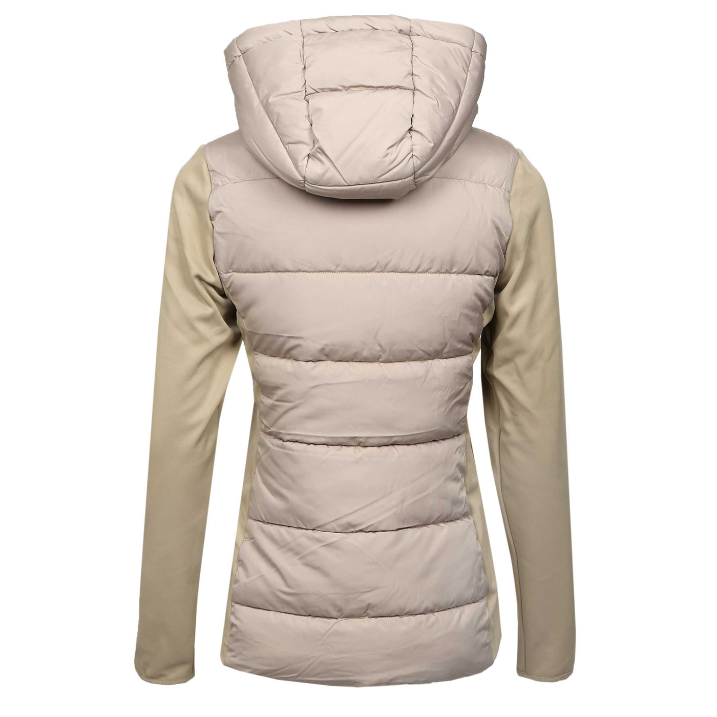 Barbour Bondar Ladies Quilted Sweat Top in Light Trench Back