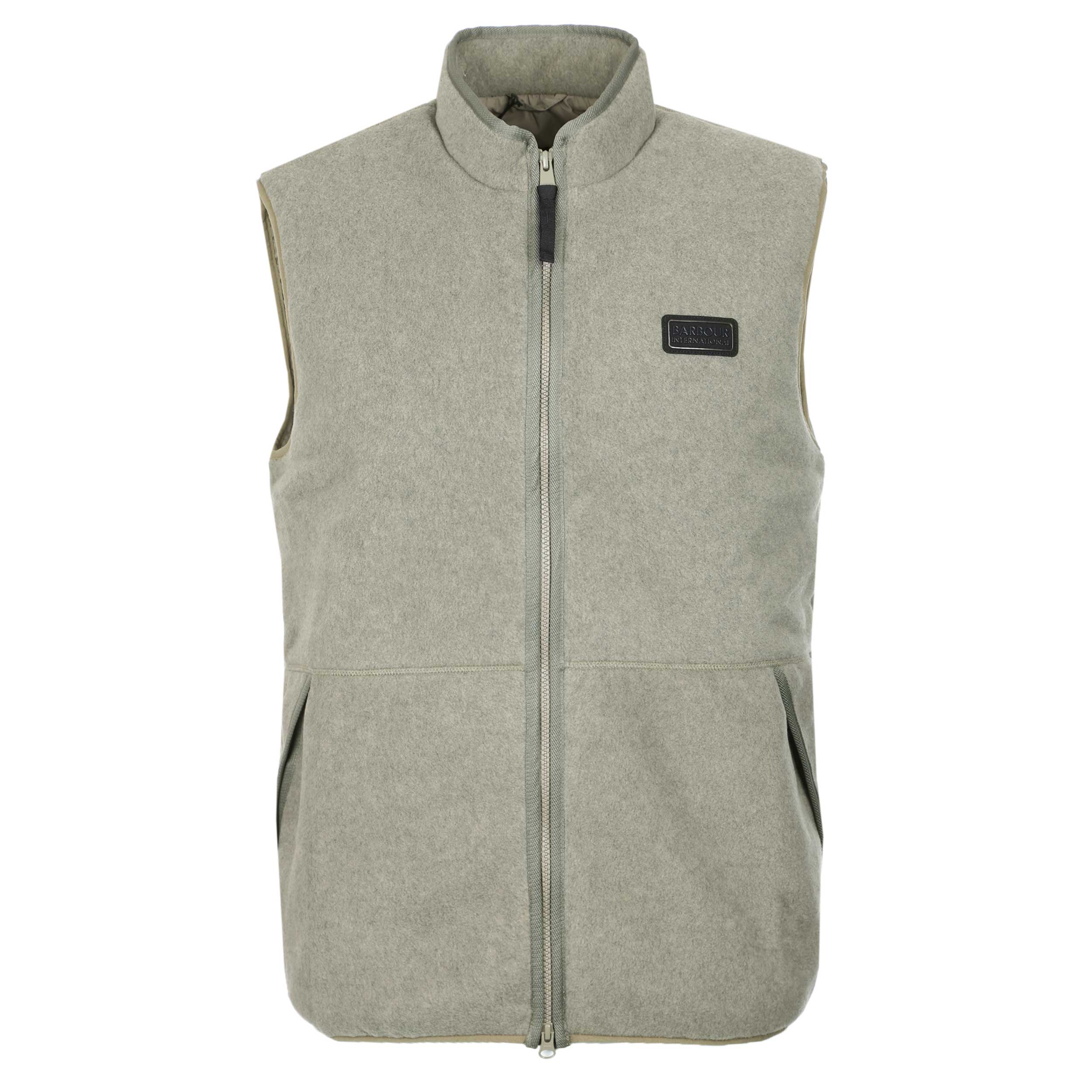 Barbour Ellesmere Fleece Gilet in Brindle