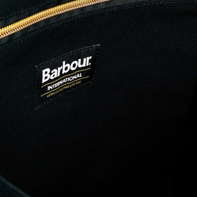 Barbour Essential Ladies Tote Bag in Black Inside