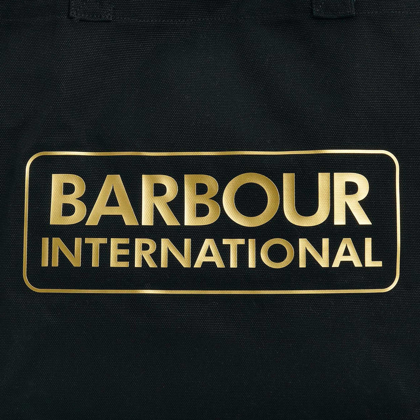 Barbour Essential Ladies Tote Bag in Black Logo