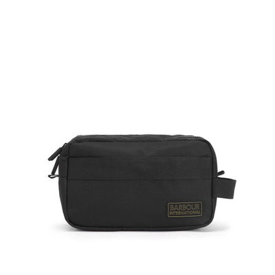 Barbour Knockhill Essential Washbag in Black