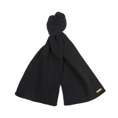 Barbour Mallory Ladies Beanie & Scarf Gift Set in Black Scarf