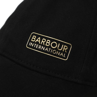 Barbour Norton Ladies Cap in Black Logo