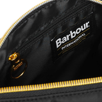 Barbour Qualify Ladies Sling Bag in Black Inside