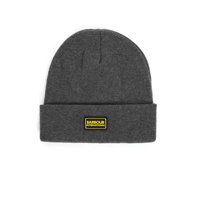 Barbour Sensor Legacy Beanie Hat in Grey Marl