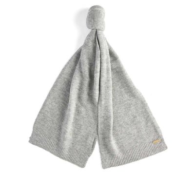 Barbour Sparkle Ladies Beanie & Scarf Gift Set in Grey Marl Scarf