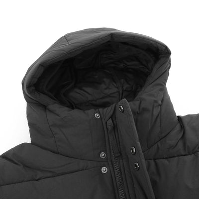 Barbour Sutley Quilted Jacket in Black Hood