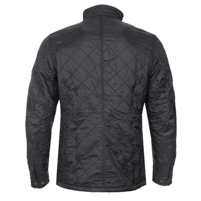 Barbour Tourer Ariel Polarquilt Jacket in Black Back