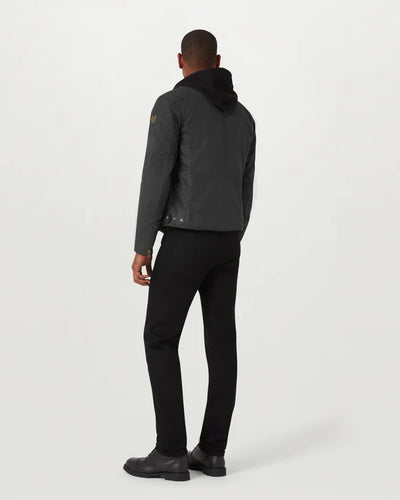 Belstaff Ariel Motorcycle Jacket in Black Model Back