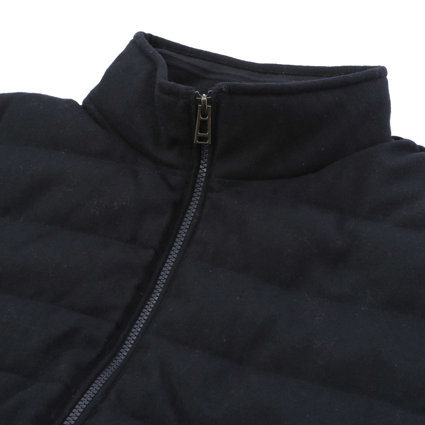 Belstaff Circuiteer Jacket in Dark Ink Wool Collar