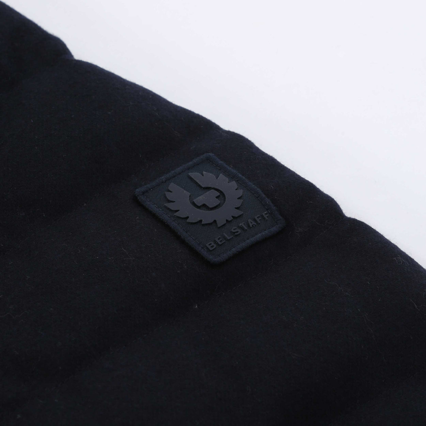 Belstaff Circuiteer Jacket in Dark Ink Wool Logo