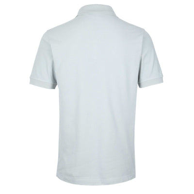 Belstaff Classic Short Sleeve Polo Shirt in Quarry Blue Back