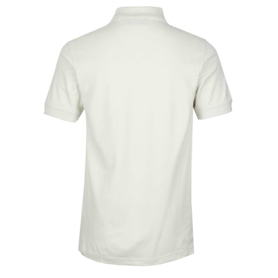 Belstaff Classic Short Sleeve Polo Shirt in Silver Birch Back