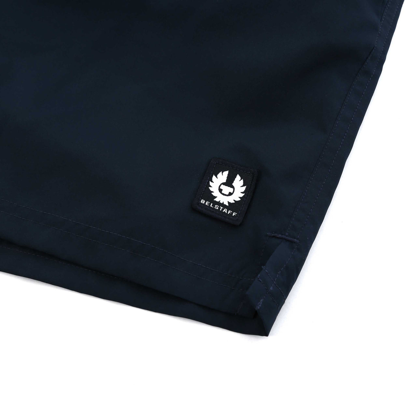 Belstaff Clipper Swim Short in Dark Ink Logo