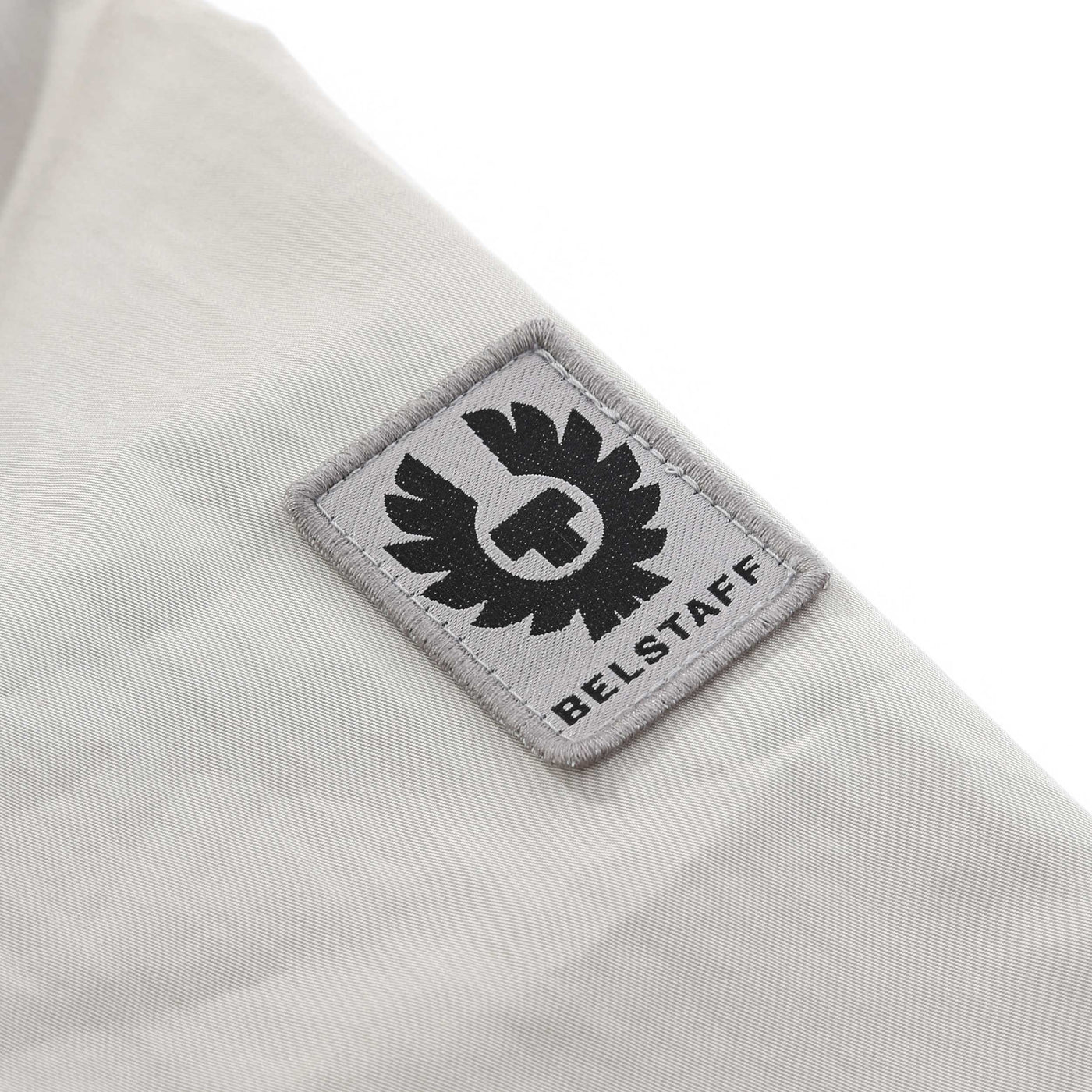 Belstaff Drome Overshirt in Cement Grey Logo