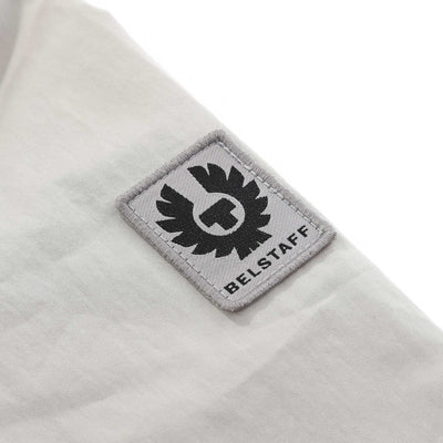 Belstaff Drome Overshirt in Cement Grey Logo