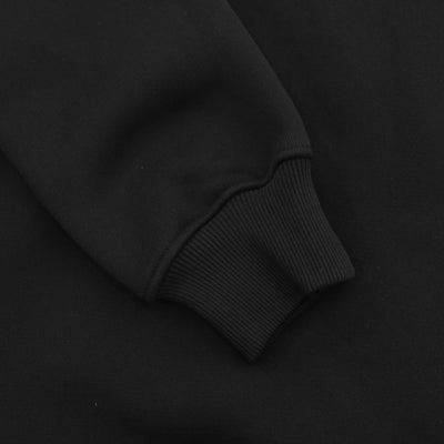 Belstaff Hockley Quarter Zip Sweat Top in Black Cuff