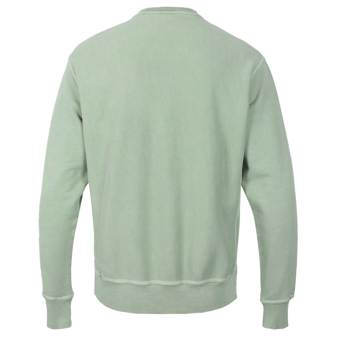 Belstaff Mineral Outliner Sweat Top in Echo Green Back