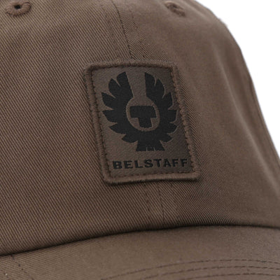 Belstaff Phoenix Logo Cap in Major Brown Logo