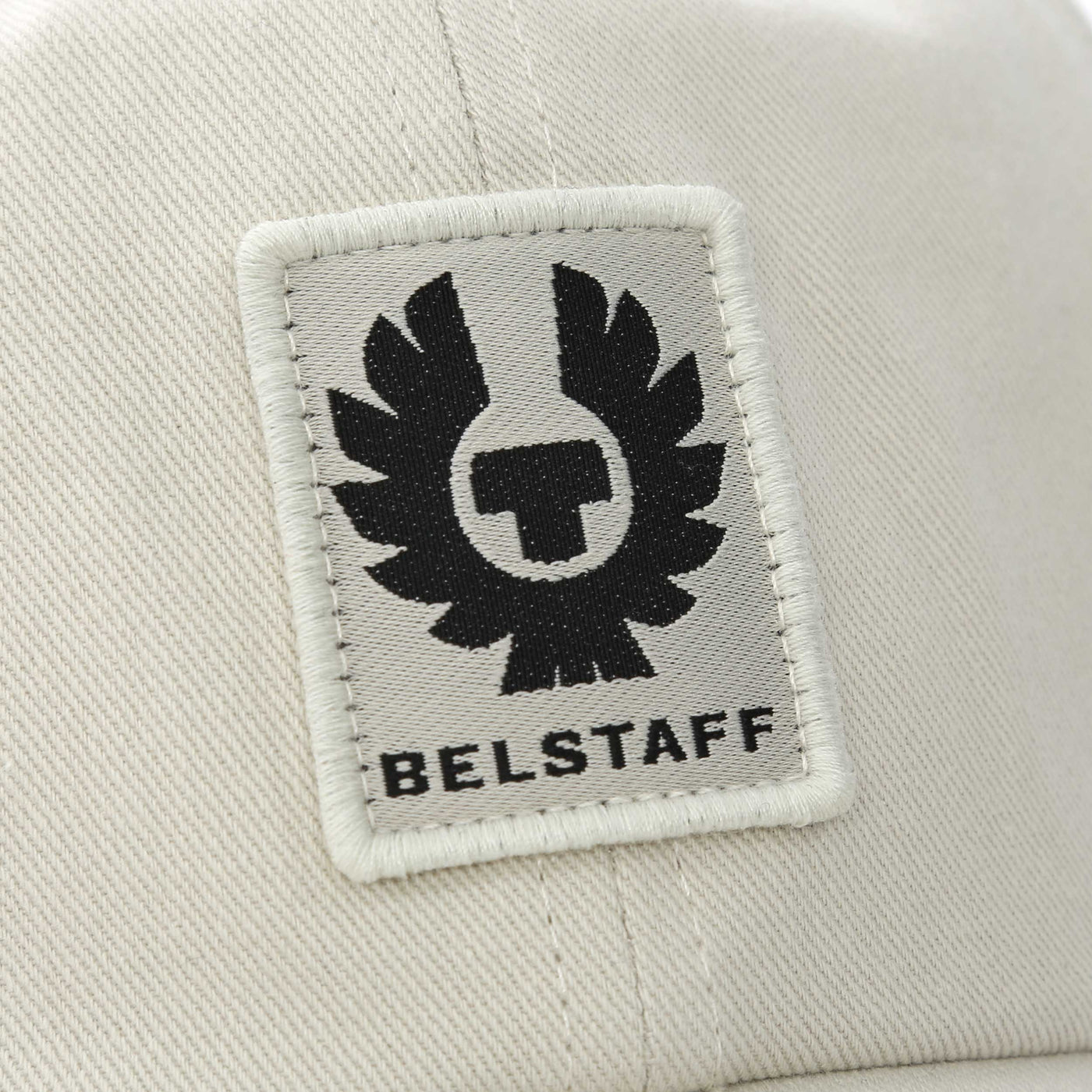 Belstaff Phoenix Logo Cap in Silver Birch Logo