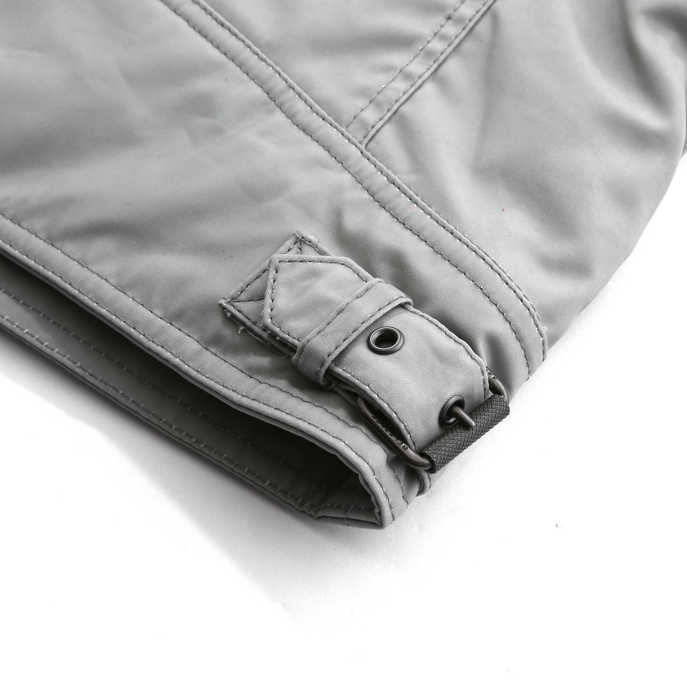 Belstaff Racemaster Jacket in Cloud Grey Waist Buckle