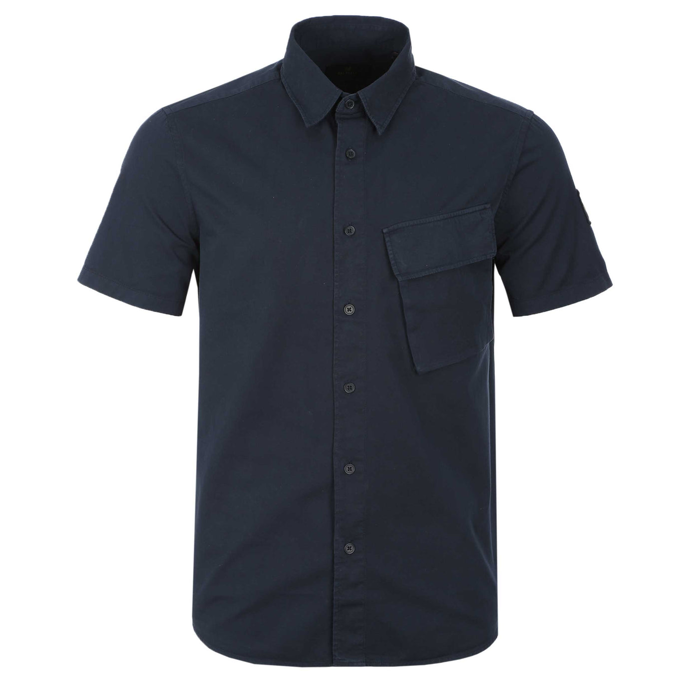 Belstaff Scale SS Shirt in Dark Ink