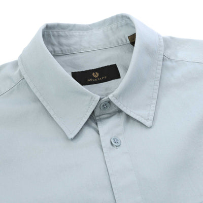 Belstaff Scale Shirt in Quarry Blue Collar