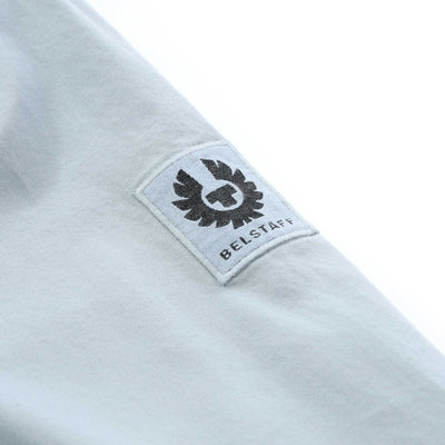 Belstaff Scale Shirt in Quarry Blue Logo
