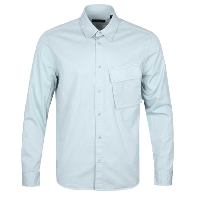 Belstaff Scale Shirt in Quarry Blue