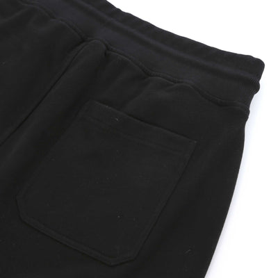 Belstaff Sweat Short in Black Seat Pocket