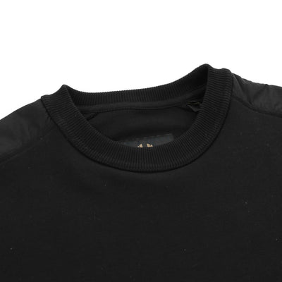 Belstaff Transit Sweat Top in Black Neck