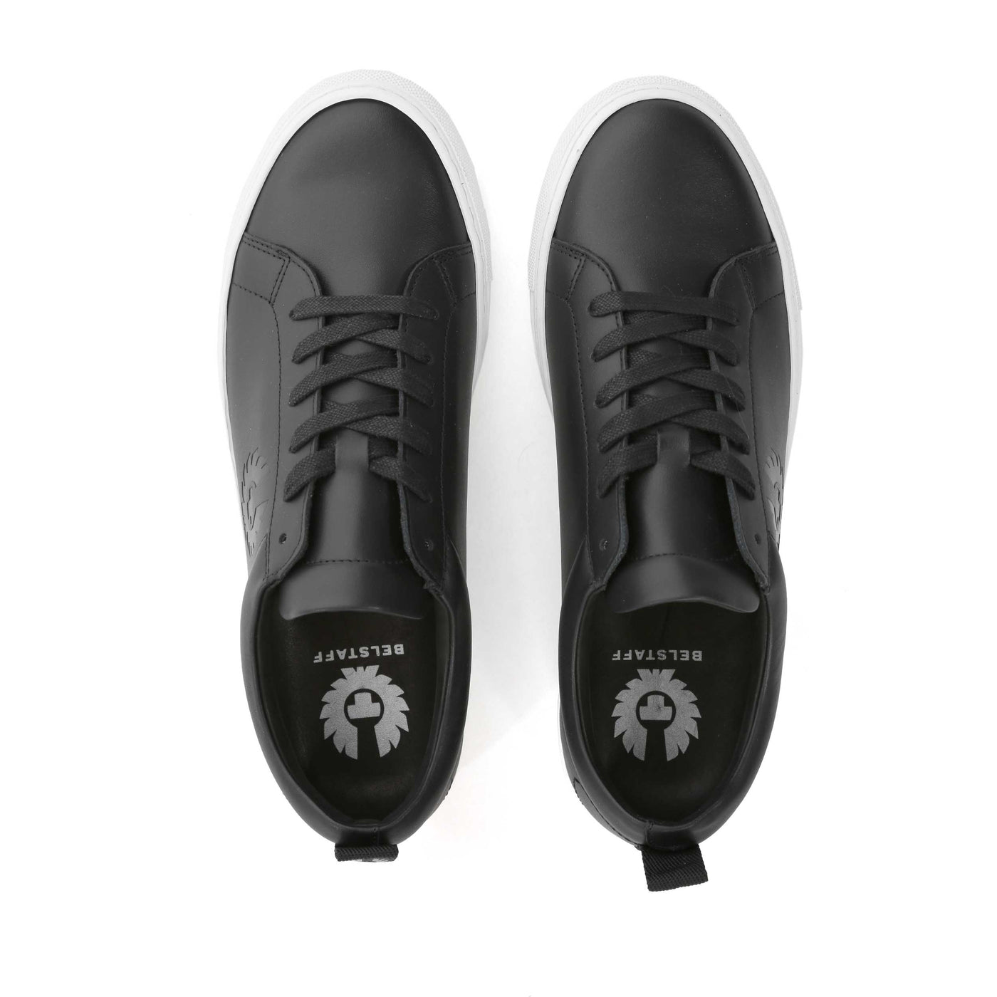 Belstaff Walton Trainer in Black Birdseye