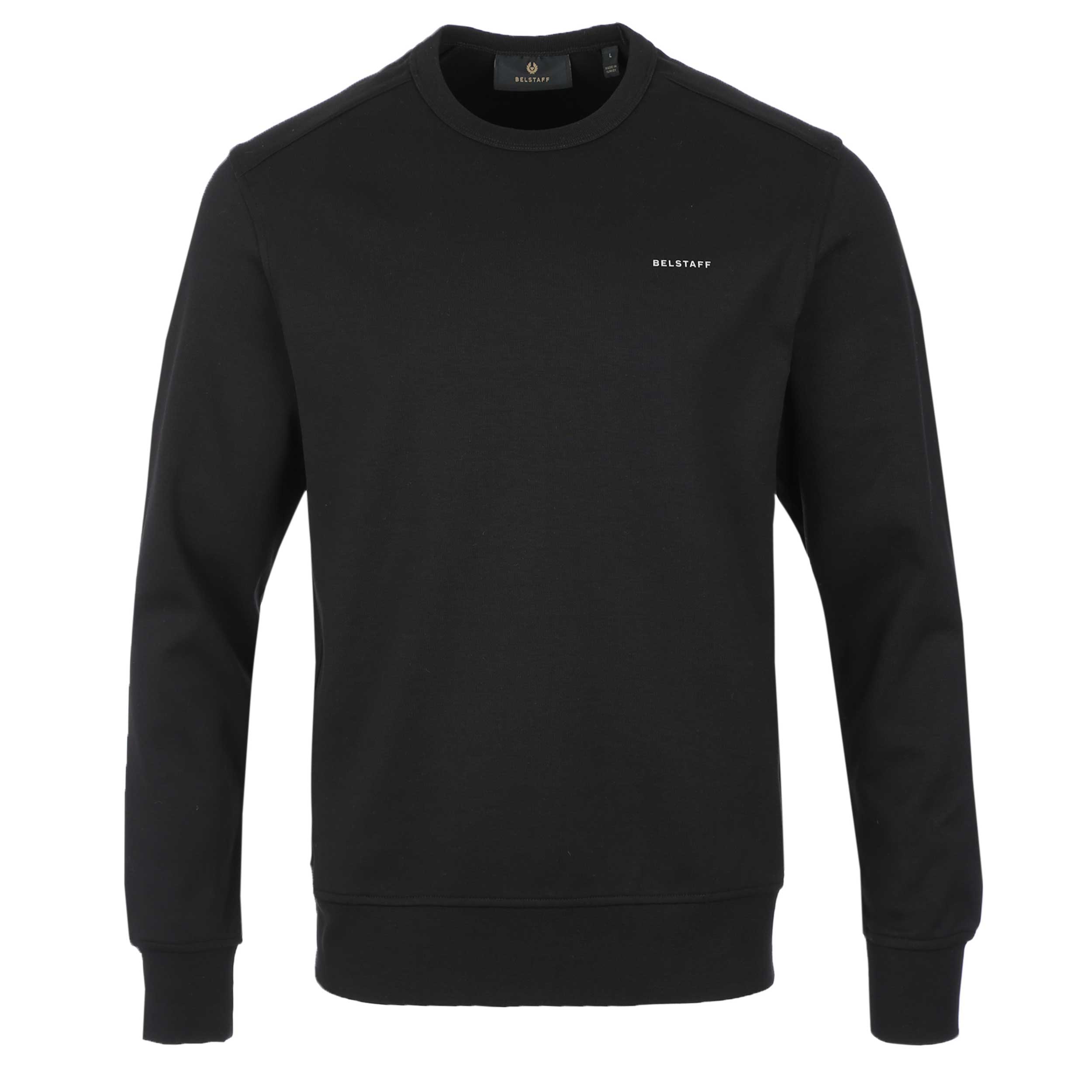 Belstaff Alloy Crewneck Sweat Top in Black