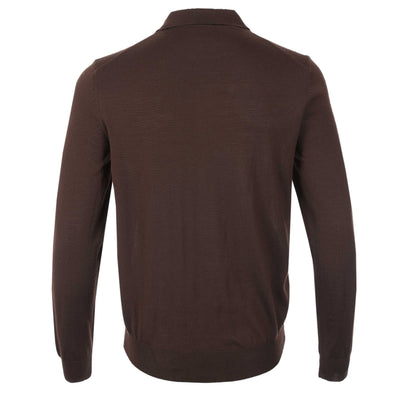 BOSS Bono L Knitwear in Dark Brown back