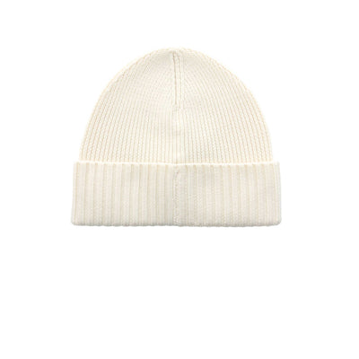 BOSS Fati L Beanie Hat in Cream Back