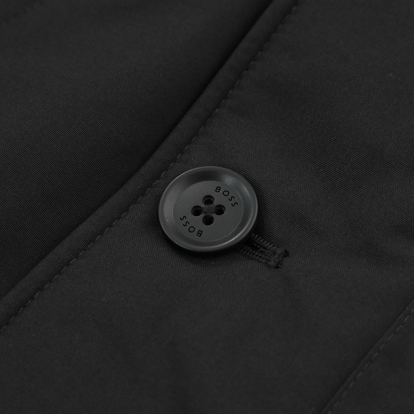 BOSS Osiass Jacket in Black Button