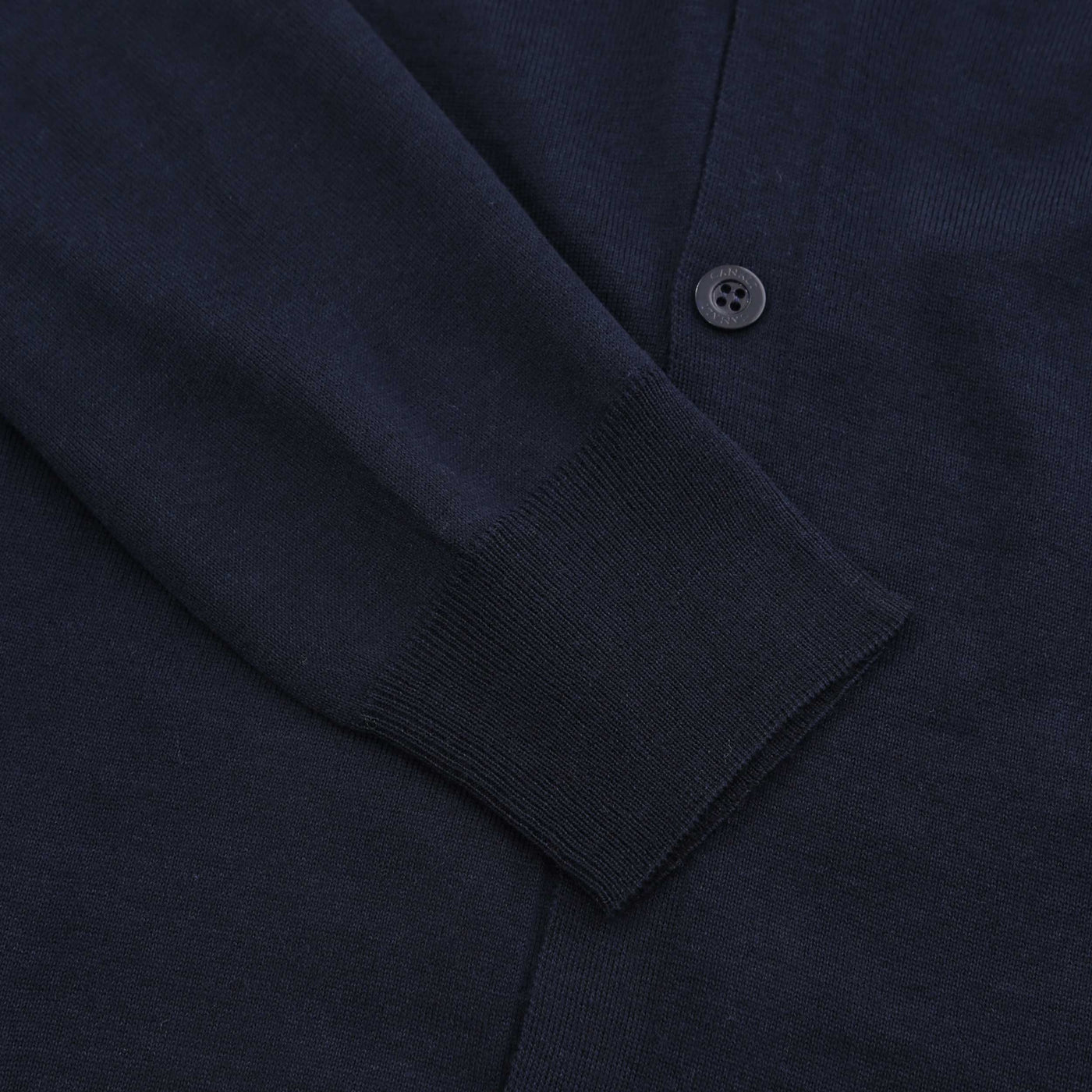 Canali Cardigan in Navy Cuff